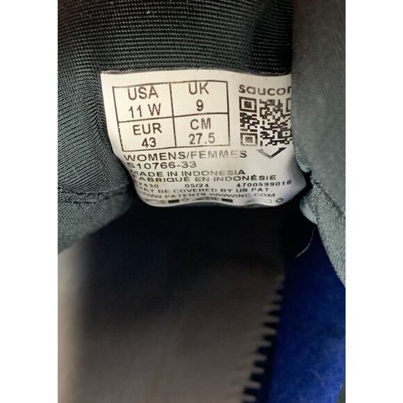 Saucony Echelon 9 Women’s Size 11 W Blue Running Shoes S10765-33 Sneakers - Picture 10 of 10